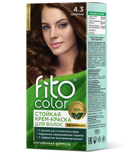 ФИТО Стойкая крем-краска д/волос "Fitocolor" тон 4.3 Шоколад 115мл