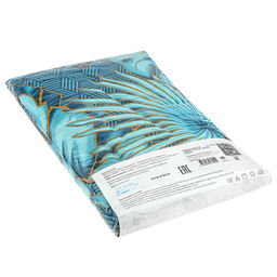 Пододеяльник Евро Макси на пуговицах Тропики 240х215см, бязь Комфорт 121г/м2, хлопок 100%, упаковка классическая ПВХ 28х41см, Домашняя мода (Россия)  фото 3