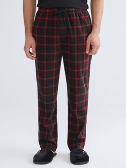 Standart Kal?p Ekose Erkek Pijama Alt