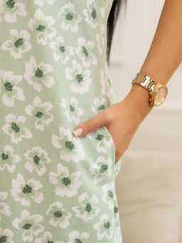 Платье женское, цвет зеленый