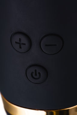 Нереалистичный вибратор WANAME D-SPLASH Storm, силикон, черный, 22,5 см