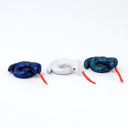 Мягкая игрушка Змея блестящая, 10 см, цвет МИКС - Simaland фото 8