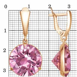 СЕРЬГИ 34815005-2