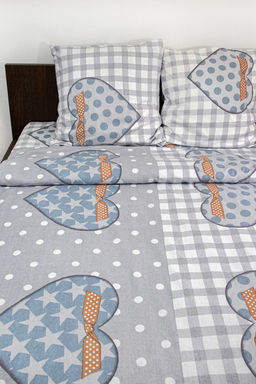 КПБ 1,5 сп бязь 120гр/м2  Текстильная коллекция  Катарина