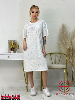 Женская рубашка с принтом