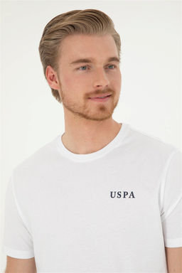 Мужская белая футболка Неожиданная скидка в корзине - U.s. polo assn фото 2
