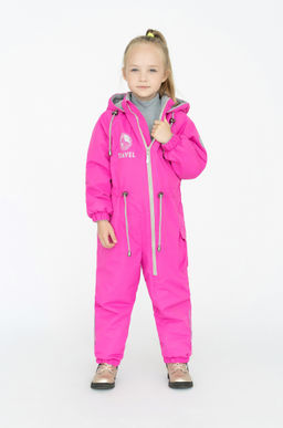 Комбинезон демисезонный розовый