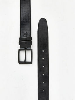 Deri G?r?n?ml? Erkek Kemer