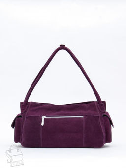 Сумка женская кожаная 91181MSS purple Velina Fabbiano-Safenta