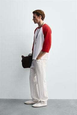 COLOUR BLOCK T-SHIRT - Zara фото 4