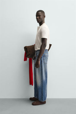 HENLEY NECK T-SHIRT - Zara фото 4