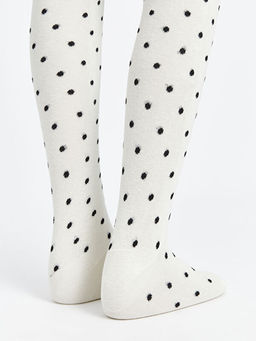 Puantiyeli K?z ?ocuk K?lotlu ?orap