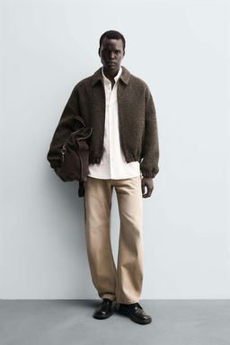 BOUCL_ TEXTURED JACKET