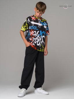 Костюм Daily men улица лайм-черный MAX - Sovalina фото 12