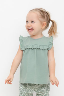 КР 302443/холодная мята к475 фуфайка д/дев яс