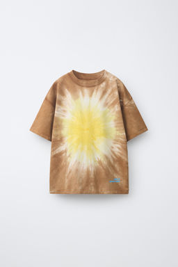 CAMISETA TIE DYE / Marr?n