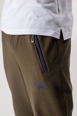 Спортивные брюки Футер 2-х ниточный, 75% хлопок, 20%  полиэстер, 5%  лайкра - Relay фото 4