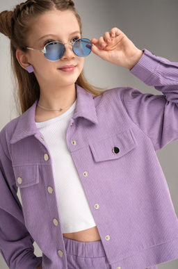 Вельветовый костюм для девочки Happyfox