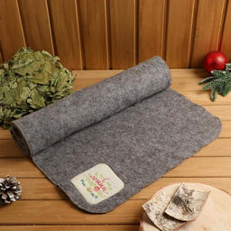 Лежак с вышивкой С лёгким паром - Банная забава фото 6