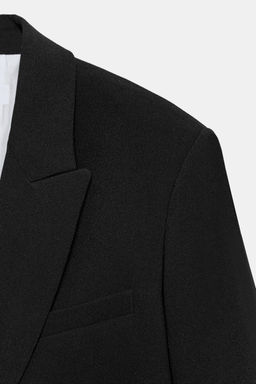 BLAZER CRUZADA OVERSIZE / Negro - Zara фото 9