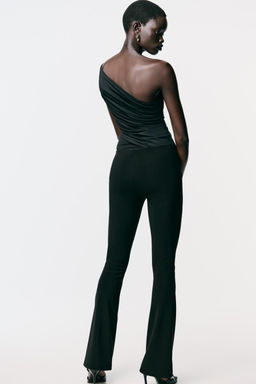 LEGGINGS WITH METAL APPLIQUE - Zara фото 4
