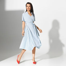 Платье Стихийная энергетика (air blue) - Charutti фото 2