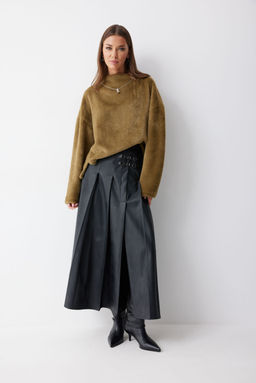 Юбка LYUSHe 4223 черный  фото 7