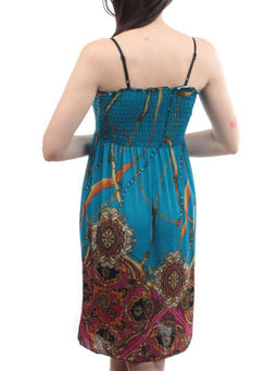 126 TURQUOISE Сарафан женский (65% хлопок, 35% полиэстер)