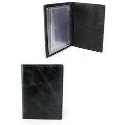 Обложка для автодокументов Croco-АВ-1107 н/к, черный пулл-ап (254) 245249