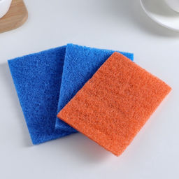 Цена за 5 шт. Набор губок - салфеток бытовых «Эффект», 3 шт, 13×9 см, МИКС