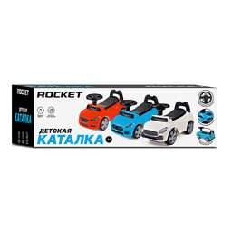 Каталка для детей Rocket (цвет розовый)