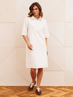 Платье Gizart 5394 молочный фото 4