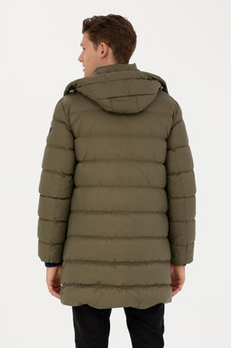 U. S. Polo Assn / Мужское пальто цвета хаки - U.s. polo assn фото 19