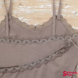 Комплект женский (майка и трусики) DX-M005, Шоколад - Swimark фото 2