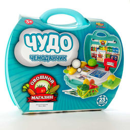 Игровой набор Abtoys Чудо-чемоданчик Овощной магазин 23 предмета  фото 2