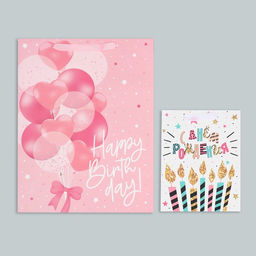 Набор пакетов ламинированных, двухсторонние С Днем Рождения 18 23 10 см 40 31 11.5 см - Дарите счастье фото 27