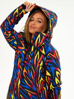 Женская горнолыжная сноубордическая куртка Alpha Endless Ultra Chaleur SNB 423/316_1 Разноцветный  фото 18