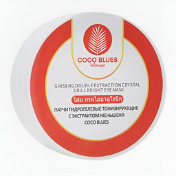 Coco Blues Патчи гидрогелевые тонизирующие с экстрактом женьшеня, 60 шт. 503015  фото 4