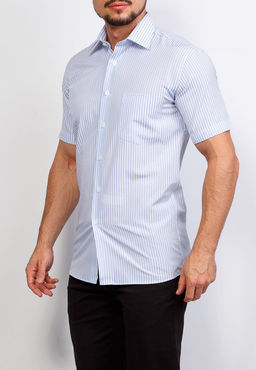 Сорочка мужская короткий рукав GREG Gb121/309/347/Z  фото 8