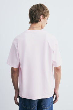 Camiseta de algodon Oversized Fit - H&m фото 3