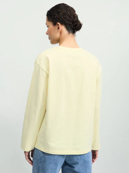 Прямой лонгслив с принтом / Zarina фото 6