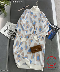 Платье женское с принтом - Bruno фото 3