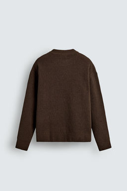TEXTURED CHENILLE SWEATER - Zara фото 8