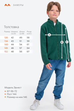 Детская флисовая толстовка Happyfox