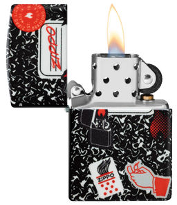 Зажигалка ZIPPO Тетрадь | Notebook 46707  фото 3
