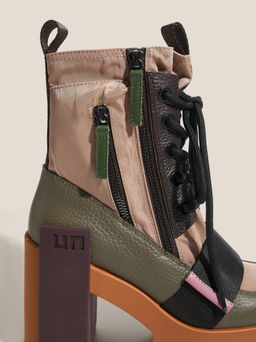 Ботильоны UNITED NUDE Grip Combat Mid Артикул 4638407, бежево-розовый