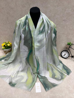 Легкий платок на голову и шею, мультицвет