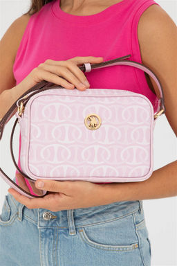U. S. Polo Assn / Женская розовая сумка через плечо - U.s. polo assn фото 2