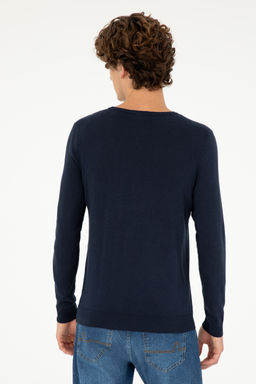 Erkek Lacivert Basic Kazak - U.s. polo assn фото 12
