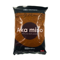 Мисо-паста темная Ака мисо Genso, Китай, 1 кг Акция